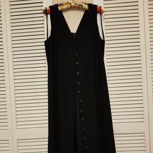 Victoria Holley Black Button-down Dress12P